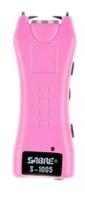 Sabre Pink Dual Capacitor Stun Gun W/ Flashlight