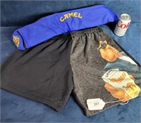 Camel 6 pack cooler & shorts