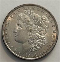 1878 7 Tail Feathers Morgan Dollar