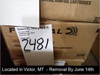 CASE OF (3,200) ROUNDS OF .22 LR 40 GR LRN AMMO