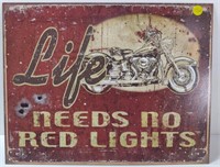 Motorcycle Tin Sign