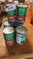 8 cans Marie Calendar Angus Beef Chili
