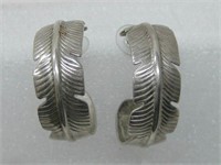 Vtg Sterling Silver SW Earrings - Tested