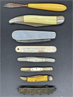 Antique/vintage knives and G.A.R. badge