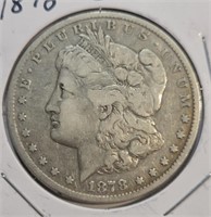 1878-CC Morgan  Silver Dollar