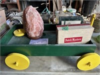 Wooden Wagon, Cigar boxes, and more