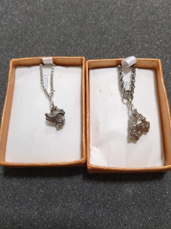 ? Meteorite necklaces