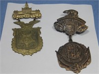 2 Civil War GAR National Encampment Badge/ Medal