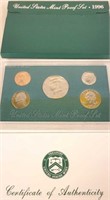 1996 S United States Mint Proof Set