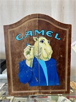 Camel Cigarettes Joe Camel Dartboard & Case