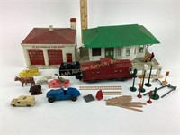 American Flyer S Scale #630 Caboose. Plasticville