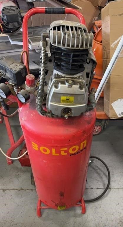 Bolton power compressor untested - as is