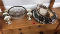 ASSORTED SILVERPLATE PIECES