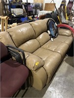 NICE LEATHER SOFA NOTE