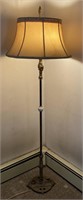 Antique metal floor lamp 64 inches tall