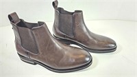 NEW Massimo Dutti Brown Slip-on Boots  (Size 42)