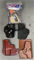 5 - Leather Pistol Holsters