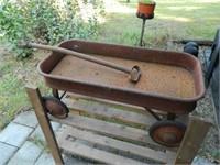 VINTAGE LITTLE RED WAGON
