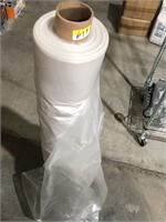 Huge Roll of Plastic Double Lined