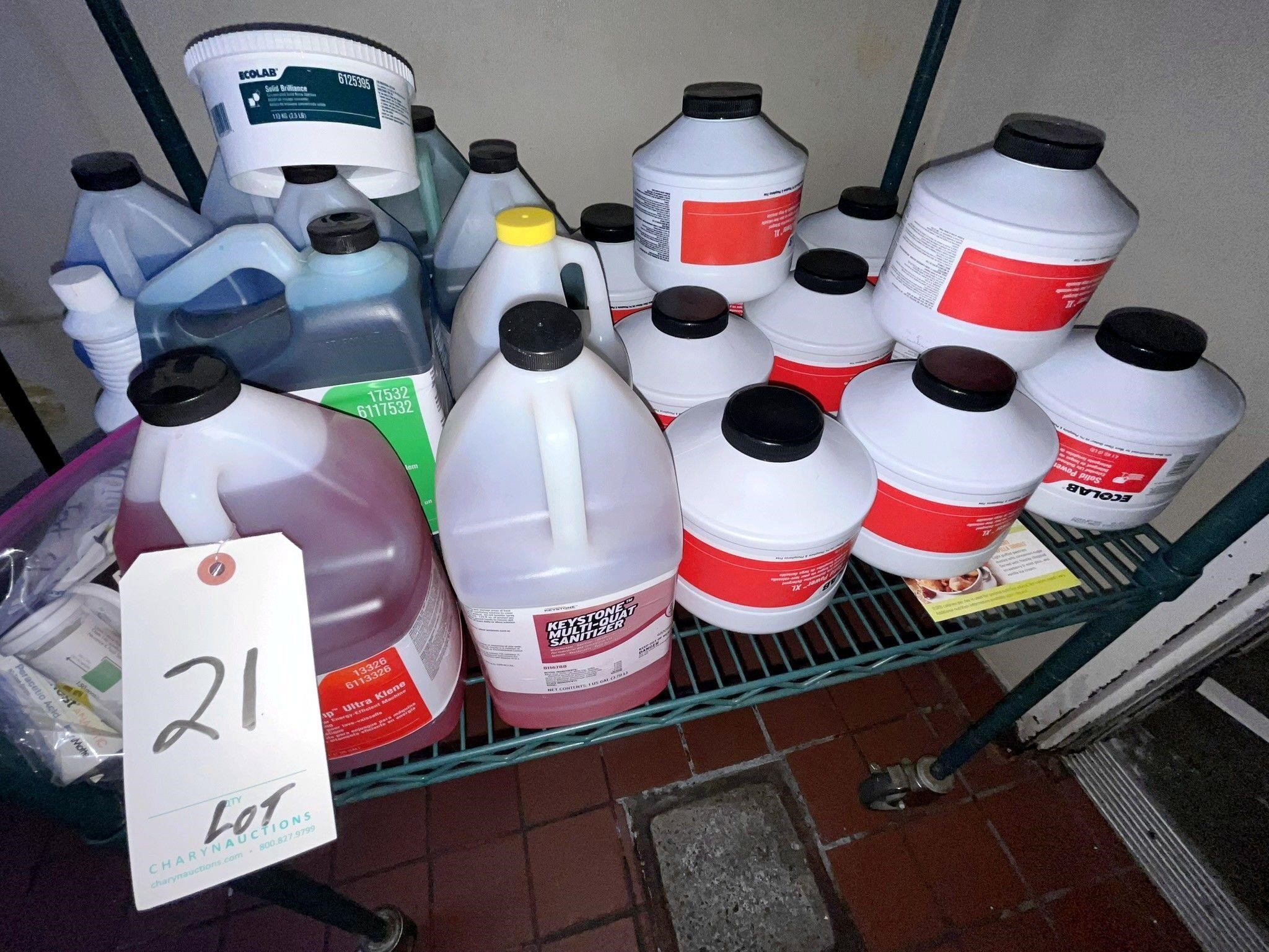 *LOT*ASST CLEANING CHEMICALS