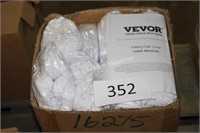 vevor folding chair covers (white)