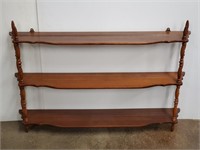 Pine Hanging Plate Rack