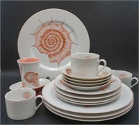 Fitz and Floyd Coquille dinnerware