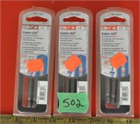 3 packs of drive bits - new