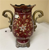 Modern Pottery Decorative Floral Urn