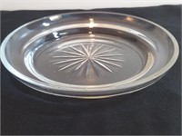 7" Serving Dish Wheel Cut Compass Rose