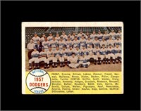 1958 Topps #71 Los Angeles Dodgers TC VG MARKED