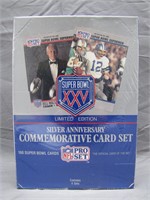 Superbowl XXV Commemorative Card Set Limited Ed.