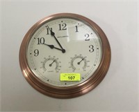 ACCURATE CLOCK AND THERMOMETER