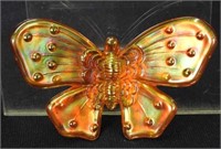 Butterfly ornament - marigold
