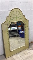 Large Hand Painted Wall Mirror M