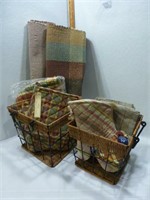 NEW Baskets / Table Napkins / Rugs 22"x36"