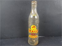Vintage Kayo Chocolate Flavored Beverage Bottle