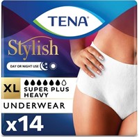 Tena Incontinence Underwear for Women, Super P