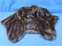 Vintage Nelson Furs Fur Jacket w/Hat