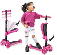 Hurtle 3-Wheeled Scooter for Kids - Wheel LED