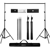 Backdrop Stand 6.5x6.5ft/2x2m, BDDFOTO Photo