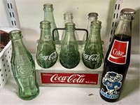 Coca-Cola Coke Bottles and UNC Tribute