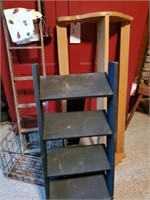 Vintage Shelf Ladders Milk Crate