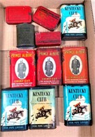 antique tobacco tins