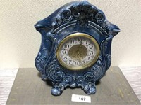 Vintage porcelain battery clock