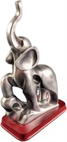 Herco Professional Gift Elephant Silver Scupture