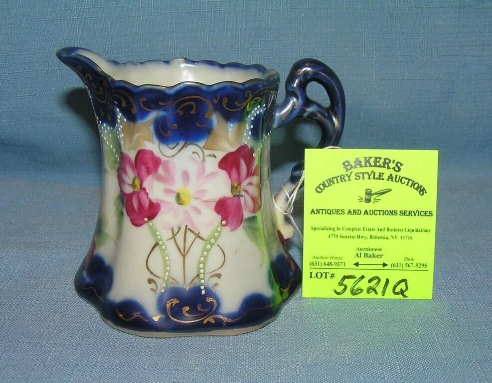 Antique Japanese hand decorated creamer