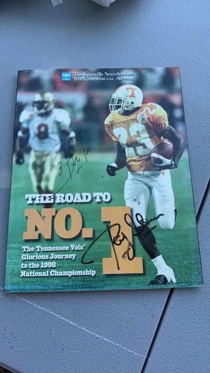 Cold autographed edition Road to No.1