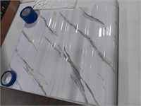 Glossy Marble Wallpaper-Countertop Paper.
Peel &