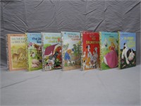 7 Vintage Little Golden Children's Books